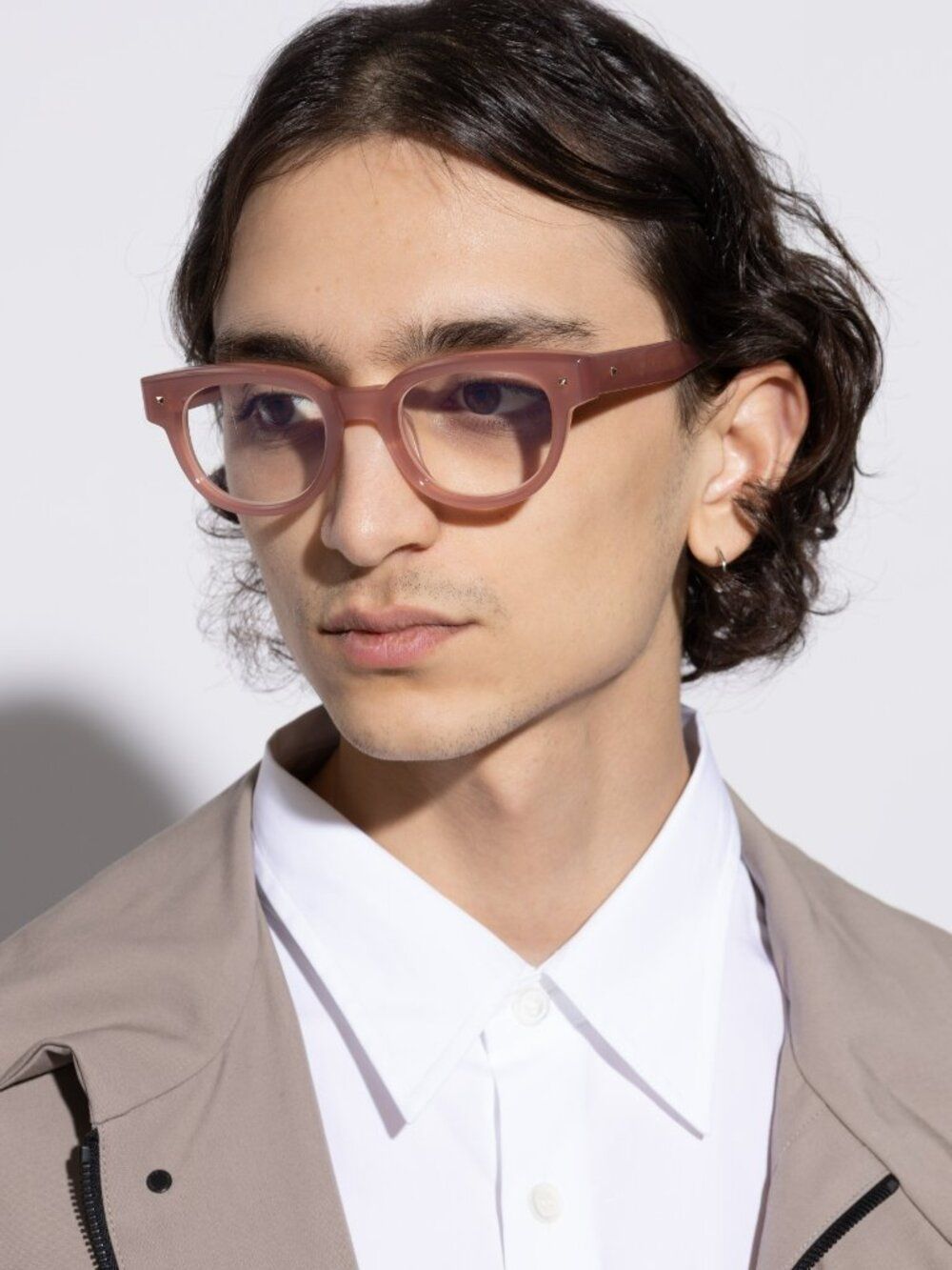 Valentino Men Eyeglasses Pink Square V-Essential-V Vlx-163 C